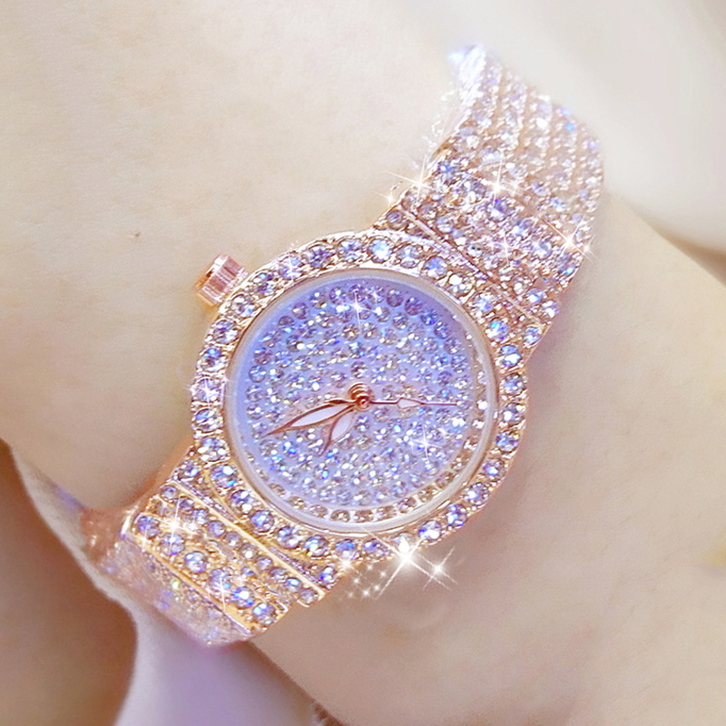 Jewelry Diamond Watches - Damenarmbanduhr Berühmter Luxusmarken Diamant-Damenuhren Kleine Damenarmbanduhr
