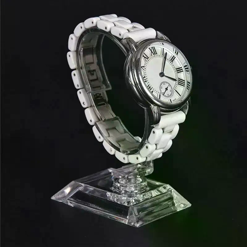 Jewelry And Watches Inc - /HTF/Uhrenständer, transparenter C-förmiger Halter, Thekenständer, Display-Requisiten