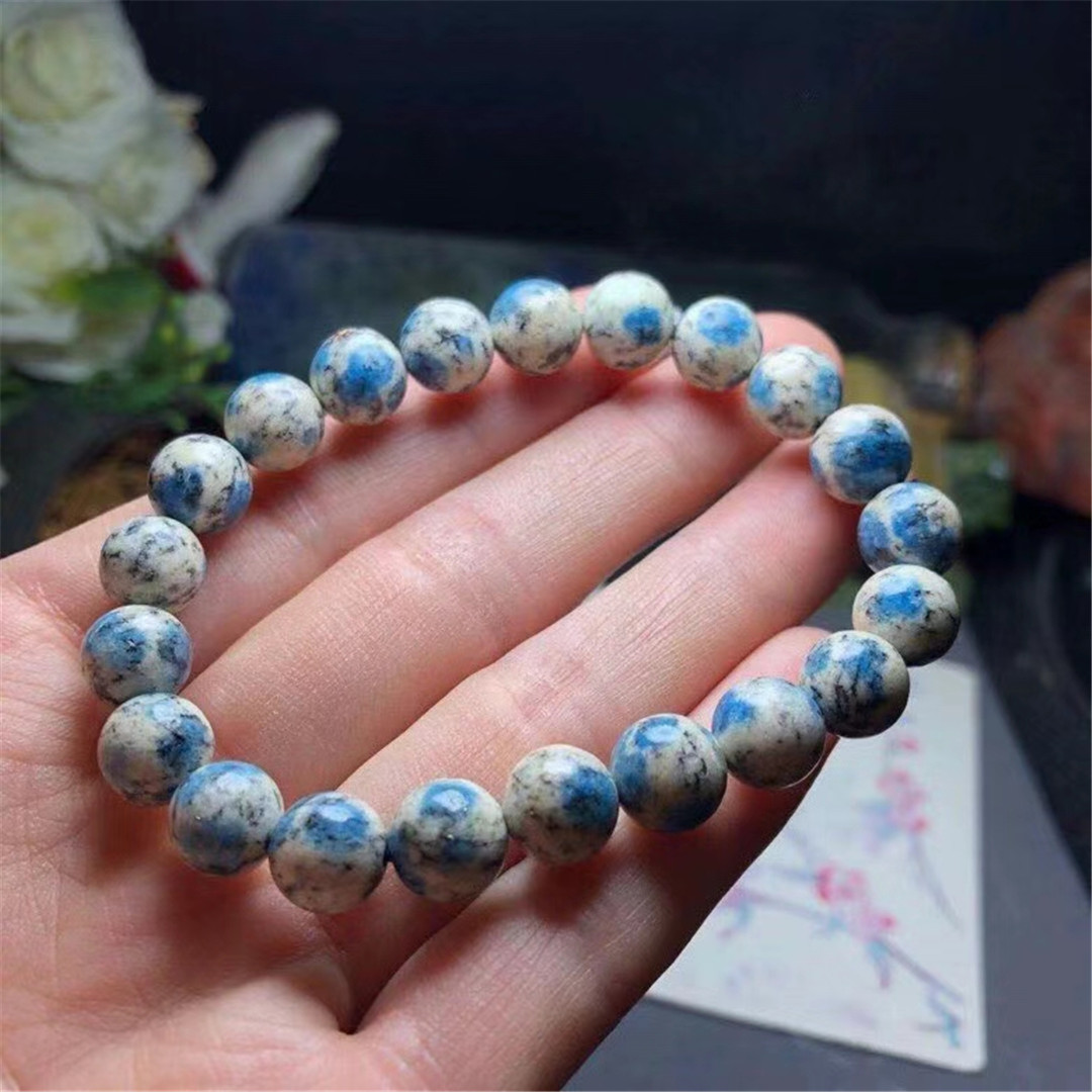 Gemstone Bracelet Healing - 9mm Natürliche K2 Jasper Armband Schmuck
