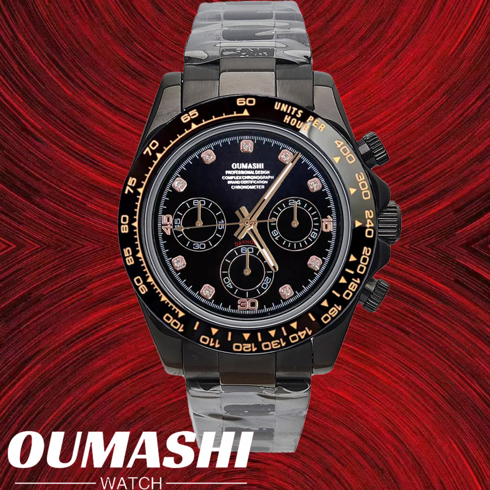 Rose Gold Bracelet - VK63 Uhren 39,3 mm Luxusuhr Herren