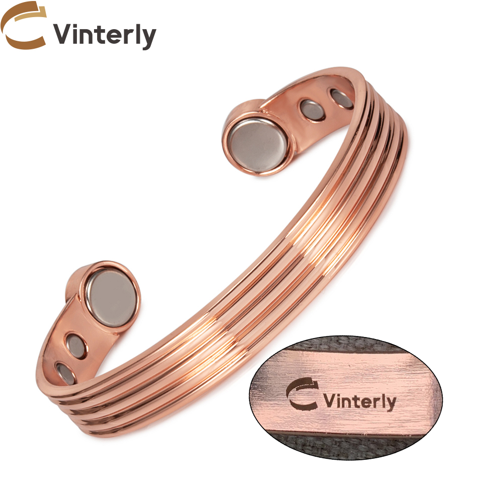Rose Gold Bracelet - Kunden spezifische Armbänder aus reinem Kupfer