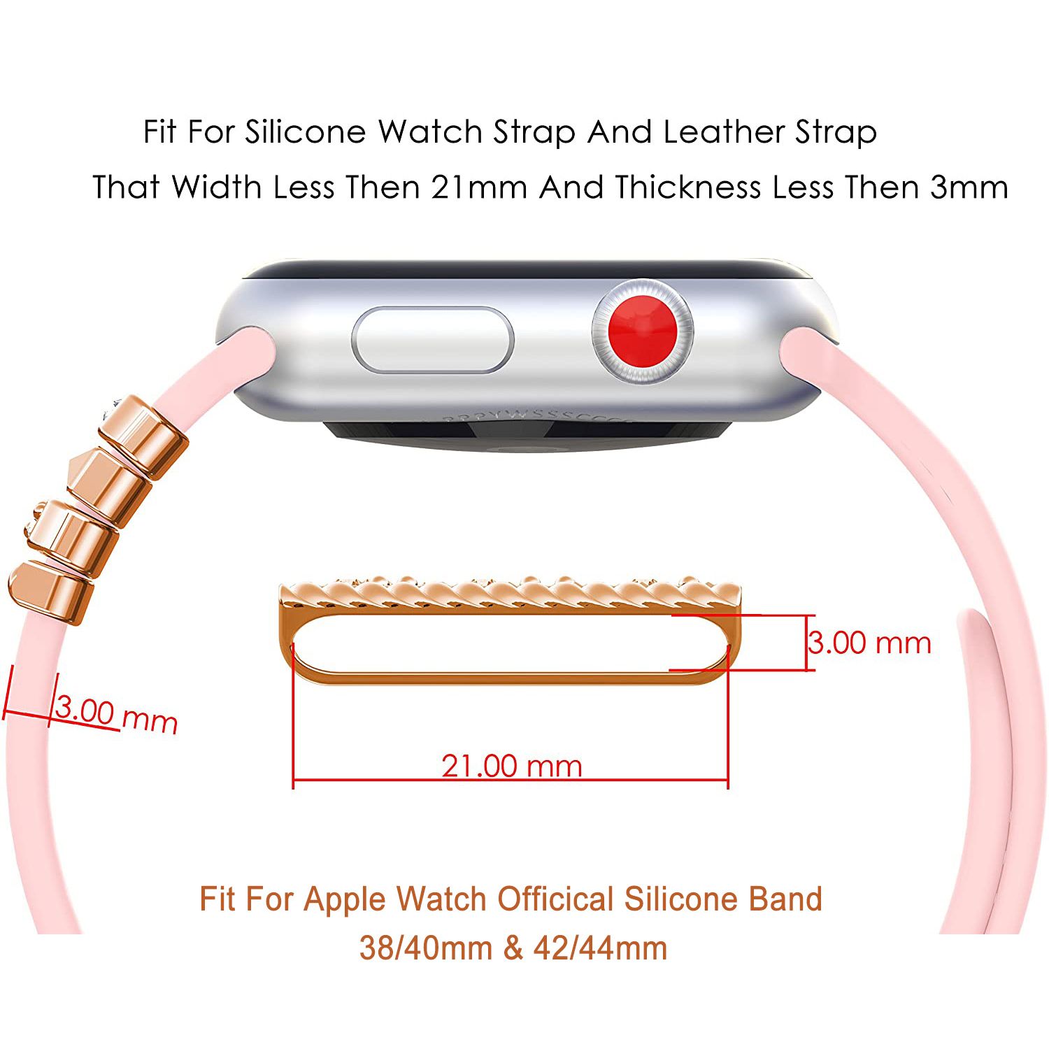 Charms für Apple Watch Band 10 – Jewelry Diamond Watches Bewertung und Preis