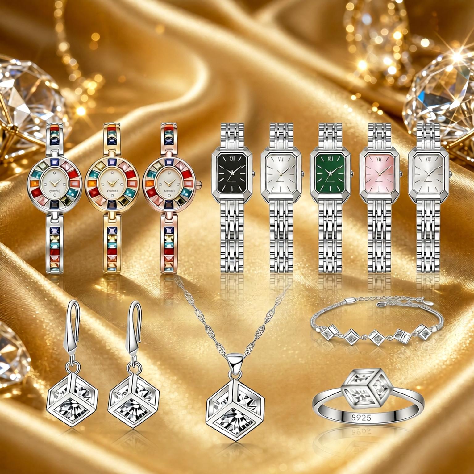 Exquisites 925 Sterling Silber – Best Jewelry Watches Women Bewertung und Preis