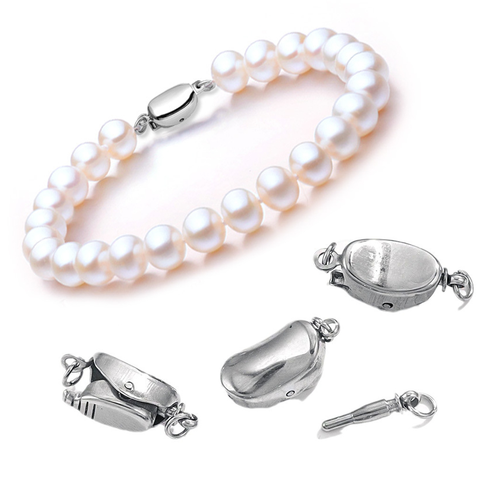 5-teilige Halskettenschnallen  – Pearl Necklace Bewertung und Preis