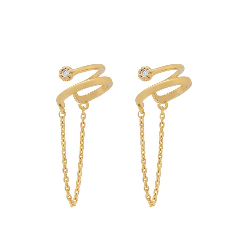 KEYOUNUO Gold Gefüllt Silber F – Ear Cuff No Piercing Bewertung und Preis