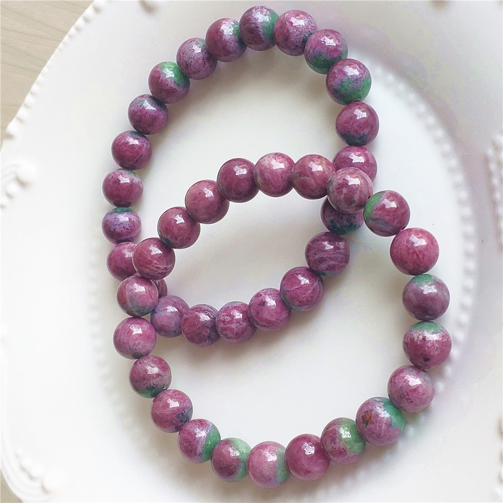 Natürliches Rotes Rubin-Edelst – Gemstone Bracelet Healing Bewertung und Preis