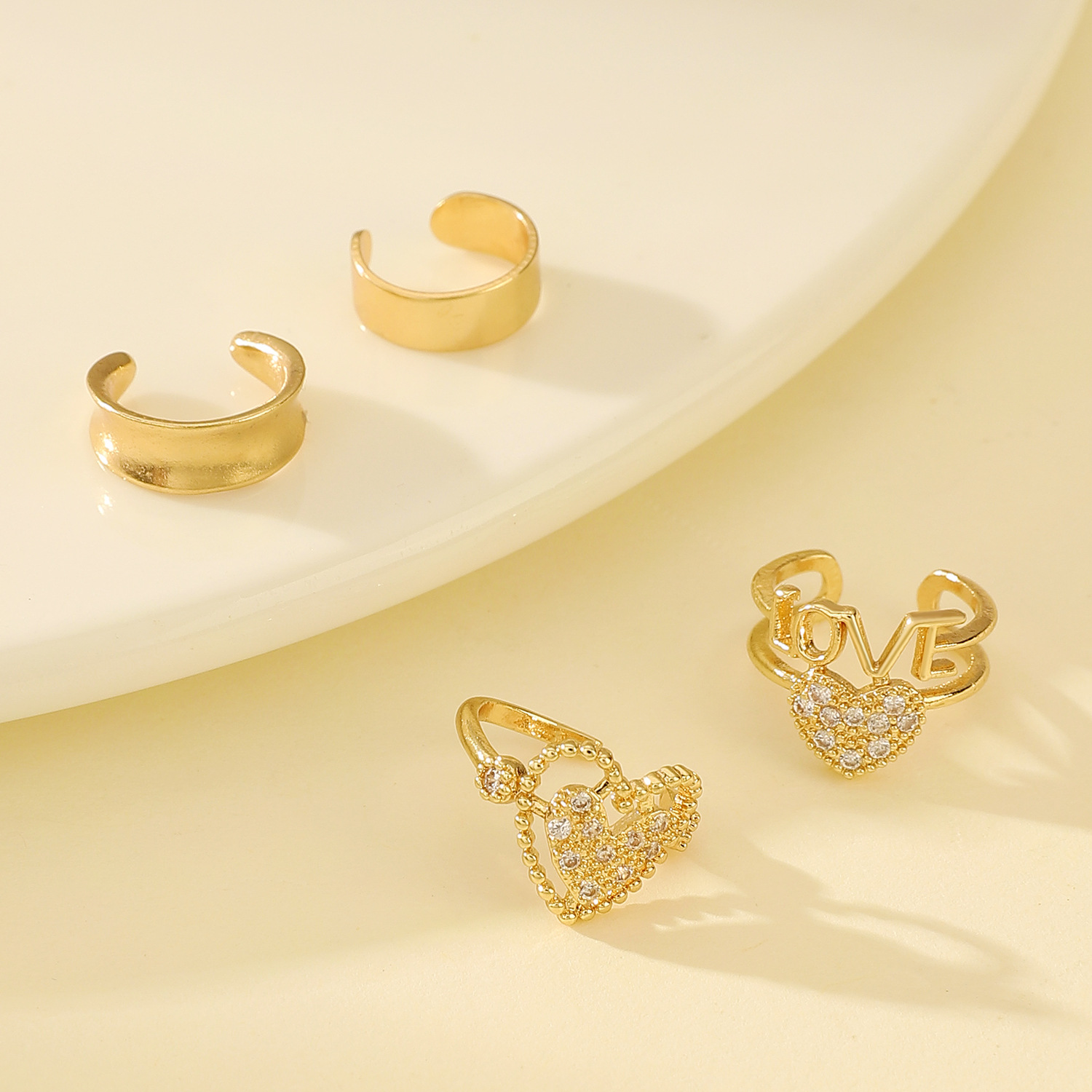 Koreanische Mode Zirkon Ohr Cl – Ear Cuff No Piercing Bewertung und Preis