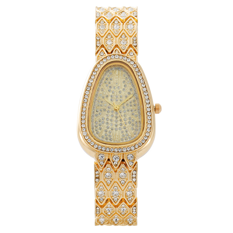 Luxuriöse Schlangenförmige Dia – Jewelry Diamond Watches Bewertung und Preis