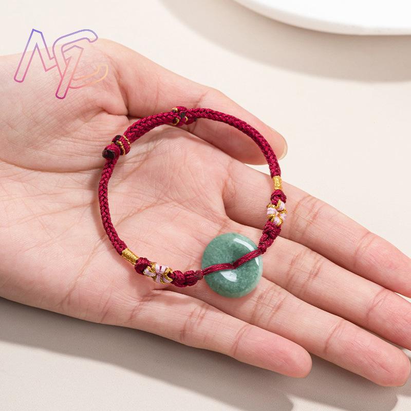 Grünes Myanmar Jadeit Donut Ar – Jewelry & Watches Store Bewertung und Preis