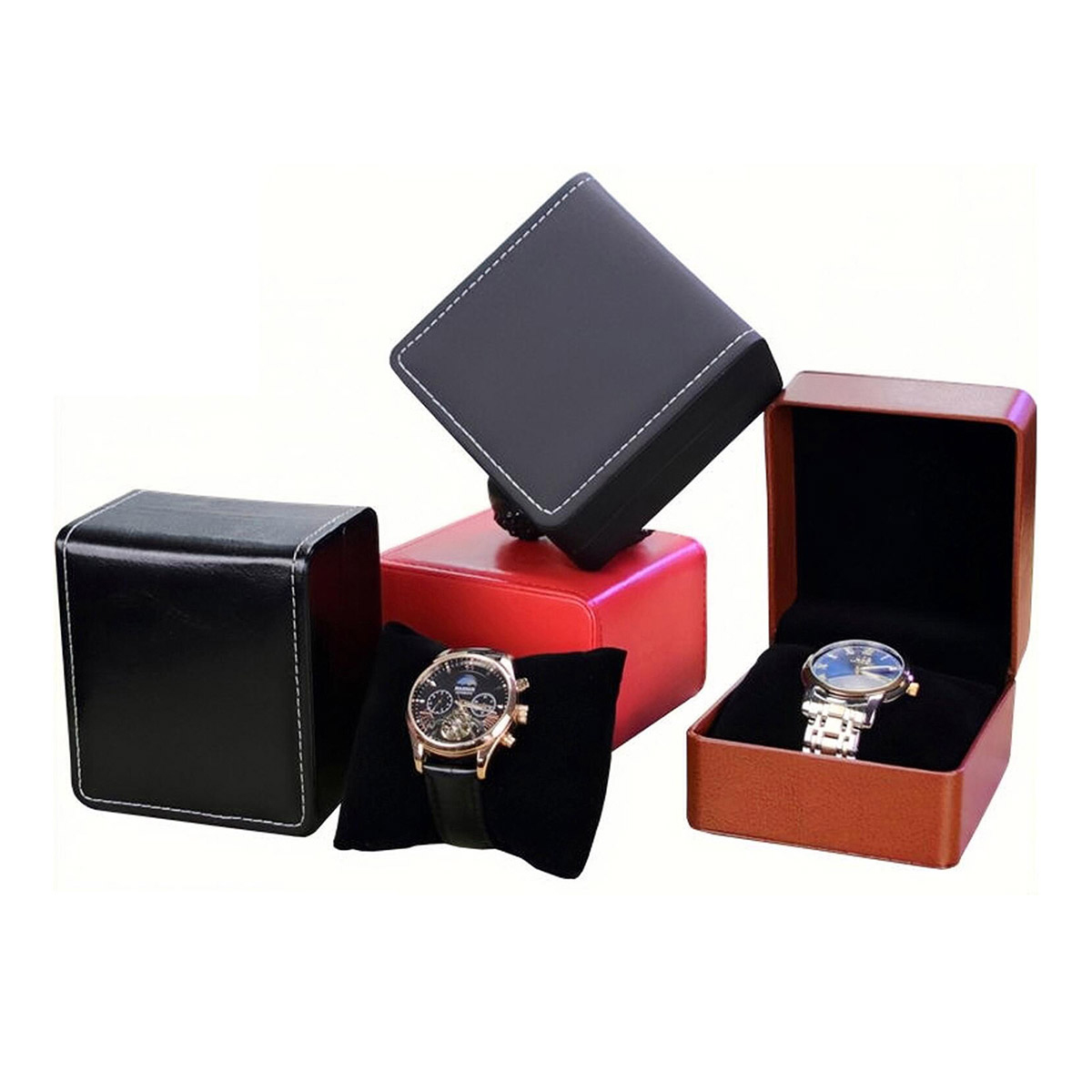 Mode Leder Uhr Box Fall Halter – Best Jewelry Watches Women Bewertung und Preis